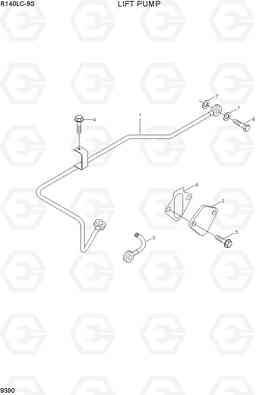 9390 LIFT PUMP R140LC-9S, Hyundai