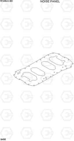 9490 NOISE PANEL R140LC-9S, Hyundai