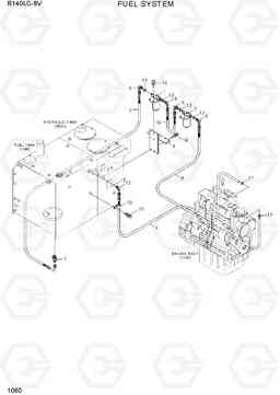 1060 FUEL SYSTEM R140LC-9V(INDIA), Hyundai