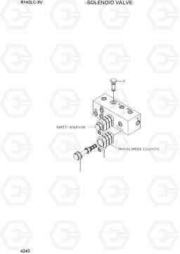 4240 SOLENOID VALVE R140LC-9V(INDIA), Hyundai