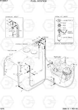 1070 FUEL SYSTEM R140W-7, Hyundai