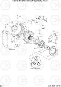 5370 TRANSMISSION DISCONNECTION(-#0559) R140W-7, Hyundai