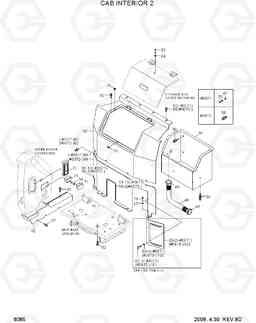 6085 CAB INTERIOR 2 R140W-7, Hyundai