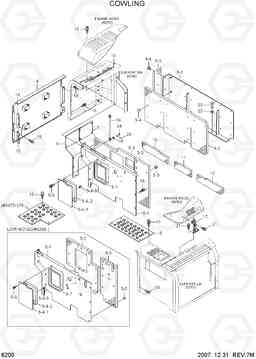 6200 COWLING R140W-7, Hyundai