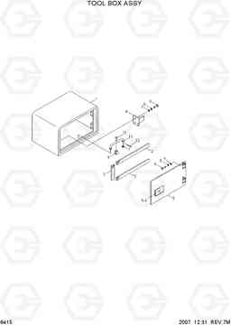 6415 TOOL BOX R140W-7, Hyundai