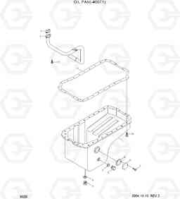 9320 OIL PAN(-#0071) R140W-7, Hyundai
