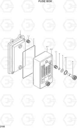 2100 FUSE BOX R140W-7A, Hyundai