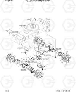 5010 POWER TRAIN MOUNTING R140W-7A, Hyundai