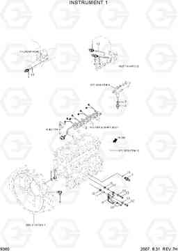 9360 INSTRUMENT 1 R140W-7A, Hyundai