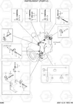 9380 INSTRUMENT 2 R140W-7A, Hyundai