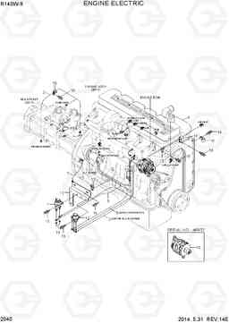 2040 ENGINE ELECTRIC R140W-9, Hyundai