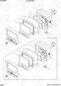 2085 CLUSTER R140W-9, Hyundai