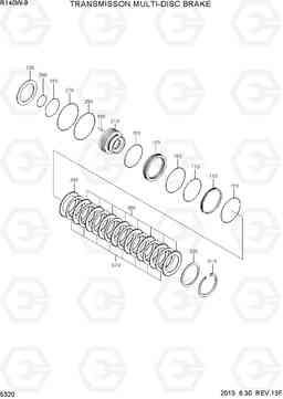 5320 TRANSMISSION MULTI-DISC BRAKE R140W-9, Hyundai