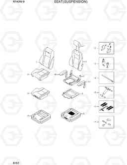 6152 SEAT(SUSPENSION) R140W-9, Hyundai