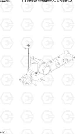 9240 AIR INTAKE CONNECTION MOUNTING R140W-9, Hyundai