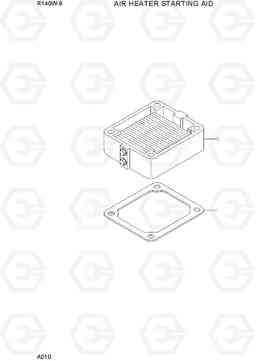 A010 AIR INTAKE HEATER R140W-9, Hyundai