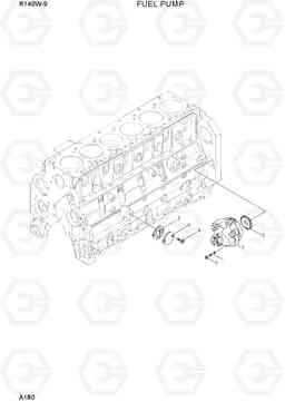 A180 FUEL PUMP R140W-9, Hyundai