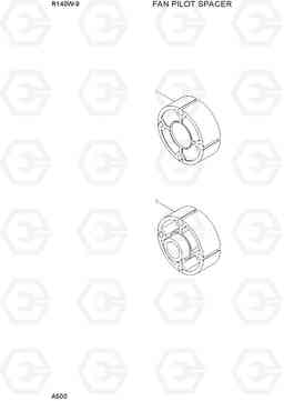 A500 FAN PILOT SPACER R140W-9, Hyundai