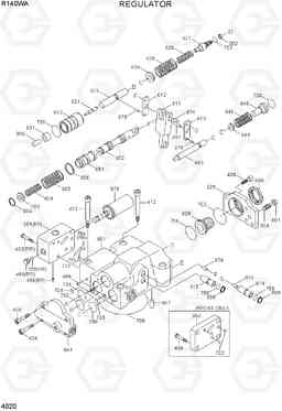 4020 REGULATOR R140W-9A, Hyundai