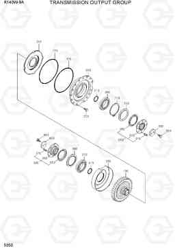 5350 TRANSMISSION OUTPUT GROUP R140W-9A, Hyundai