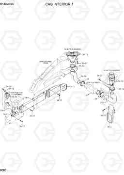 6080 CAB INTERIOR 1 R140W-9A, Hyundai