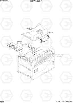 6200 COWLING 1 R140W-9A, Hyundai