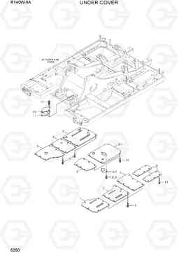 6260 UNDER COVER R140W-9A, Hyundai