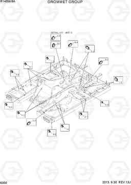 6300 GROMMET GROUP R140W-9A, Hyundai