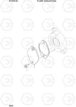 9320 PUMP MOUNTING R140W-9A, Hyundai