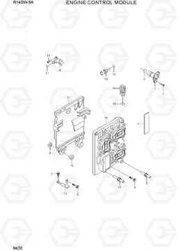 9420 ENGINE CONTROL MODULE R140W-9A, Hyundai