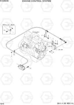 1015 ENGINE CONTROL SYSTEM R140W-9S, Hyundai