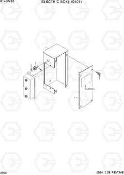 2050 ELECTRIC BOX(-#0403) R140W-9S, Hyundai