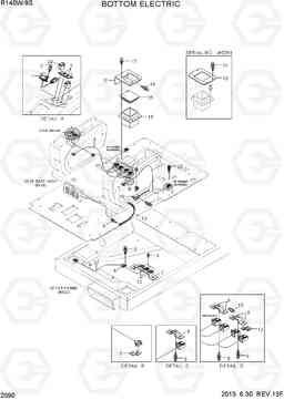 2090 BOTTOM ELECTRIC R140W-9S, Hyundai