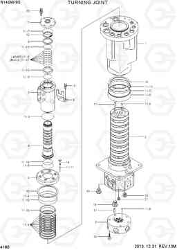 4180 TURNING JOINT R140W-9S, Hyundai