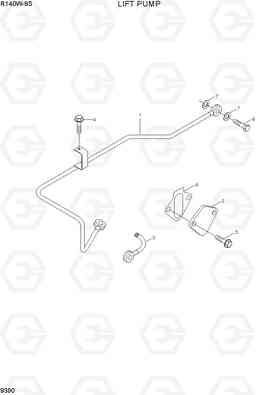 9390 LIFT PUMP R140W-9S, Hyundai