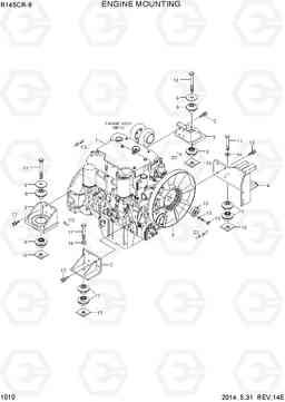 1010 ENGINE MOUNTING R145CR-9, Hyundai