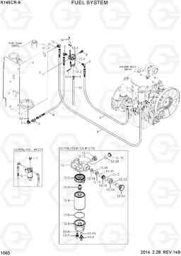 1060 FUEL SYSTEM R145CR-9, Hyundai