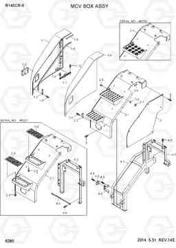 6280 MCV BOX ASSY R145CR-9, Hyundai