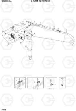 2030 BOOM ELECTRIC R145CR-9A, Hyundai