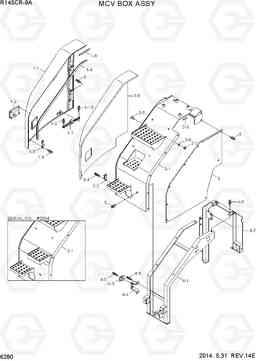 6280 MCV BOX ASSY R145CR-9A, Hyundai