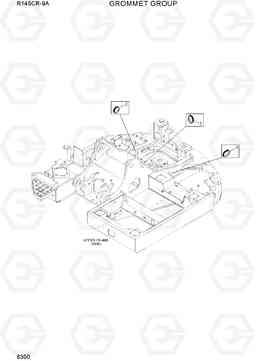 6300 GROMMET GROUP R145CR-9A, Hyundai