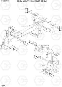 7050 BOOM MOUNTING(ADJUST BOOM) R145CR-9A, Hyundai