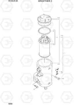 9250 BREATHER 2 R145CR-9A, Hyundai