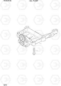 9370 OIL PUMP R145CR-9A, Hyundai