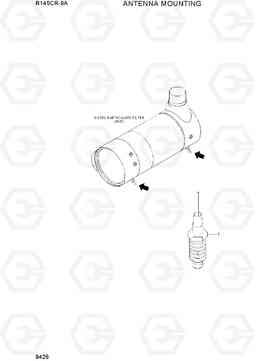 9426 ANTENNA MOUNTING R145CR-9A, Hyundai