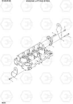 9520 ENGINE LIFTING EYES R145CR-9A, Hyundai