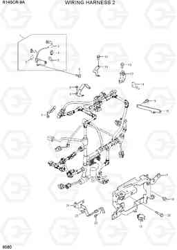 9580 WIRING HARNESS 2 R145CR-9A, Hyundai