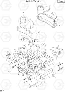 2010 SWING FRAME R15-7, Hyundai