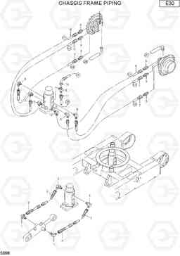 5098 CHASSIS FRAME PIPING R15-7, Hyundai