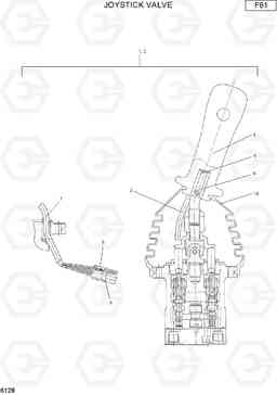 6128 JOYSTICK VALVE R15-7, Hyundai